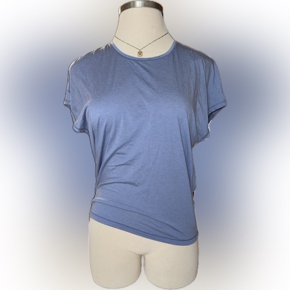 lululemon athletica Tops - lululemon athletica‎ Get Set Short Sleeve Scoop Tee - Dusty Blue